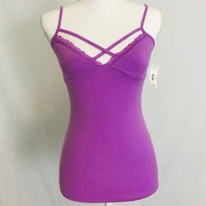 NWT Lilac No Boundaries Tank Top